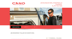 Desktop Screenshot of canoautoglasspr.com